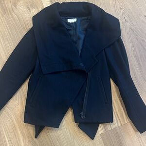 Helmut Lang Black Women's Cape Jacket